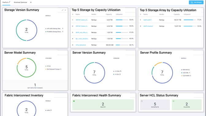 NetApp Cisco Intersight-ONTAP